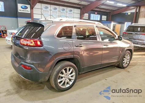 2015 Jeep Cherokee Limited from USA, damaged, VIN 1C4PJLDB3FW632280